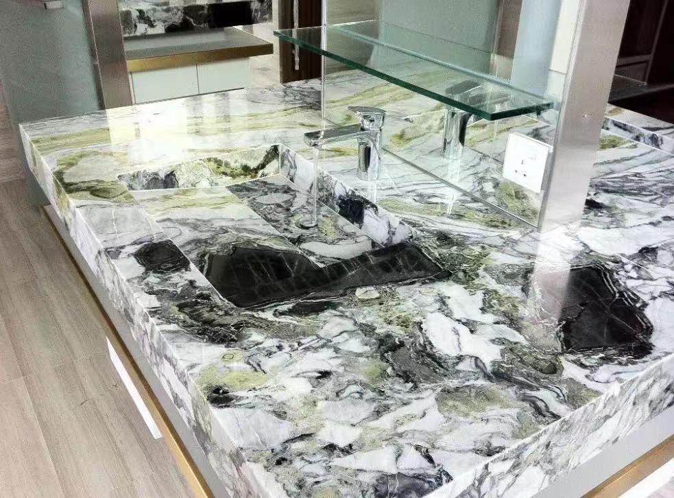 甘肃兰州大理石石材洗手台案例 甘肃兰州大理石石材洗手台案例